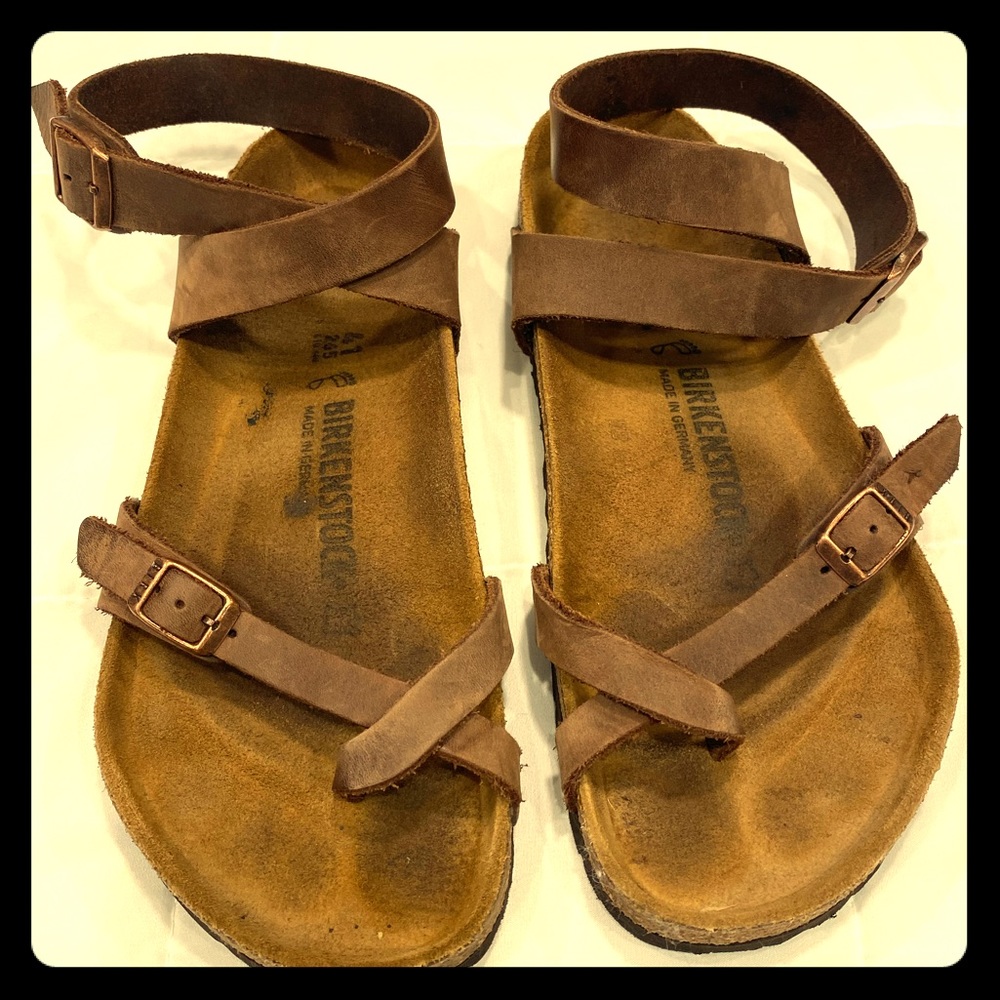 Birkenstock ankle strap.